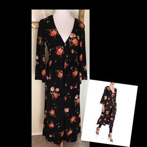 Moon River Floral Maxi Dress